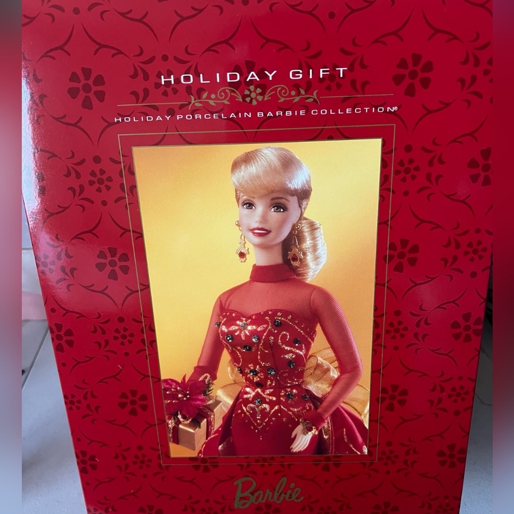 Vintage holiday gift holiday porcelain Barbie collection Barbie limited edition - Picture 11 of 14